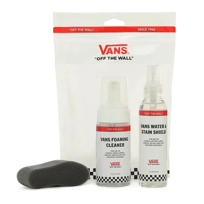 Vans Laces and Product Care Women Shoe Care Canvas Kit White Vans Laces and Product Care Women Shoe Care Canvas Kit White