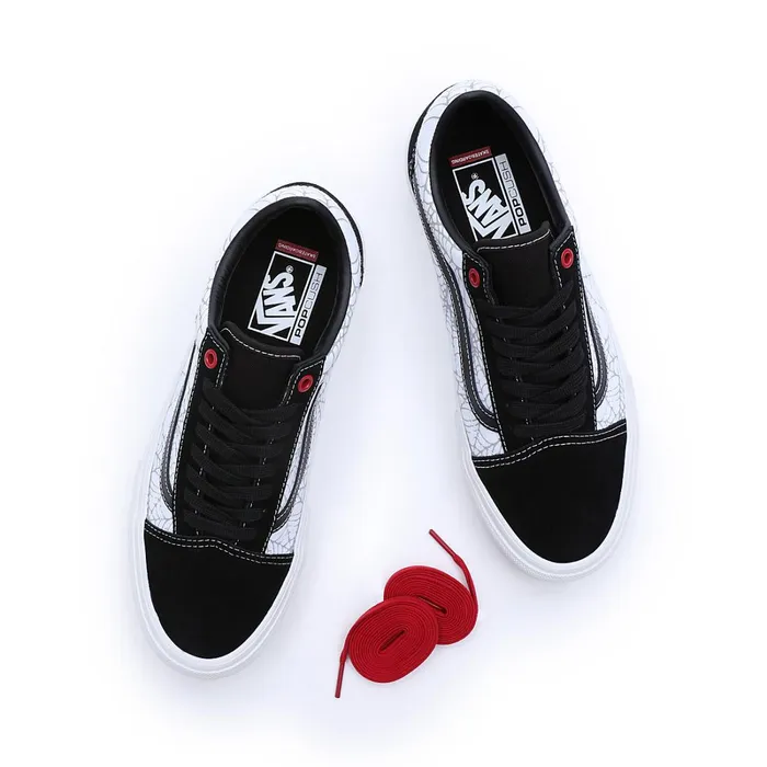 Vans Lowtop Shoes Men Black Widow Spider Old Skool Shoes