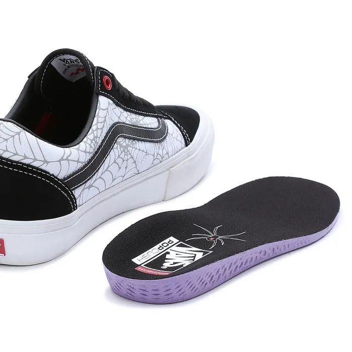 Vans Lowtop Shoes Men Black Widow Spider Old Skool Shoes