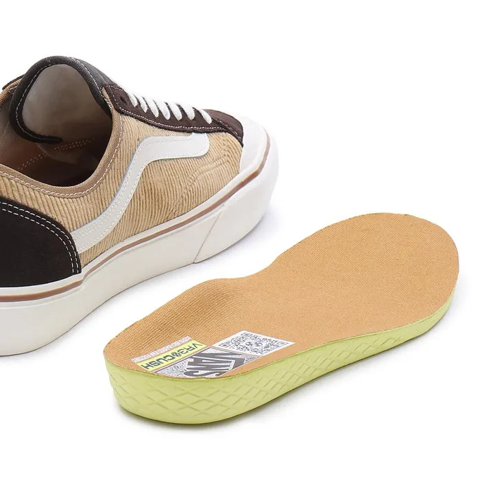 Vans Lowtop Shoes Men Salt Wash Corduroy Style 136 Decon VR3 SF Shoes Beige