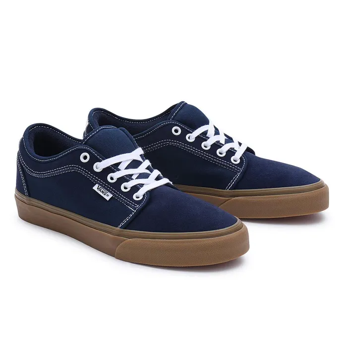 Vans Lowtop Shoes Men Skate Chukka Low Shoes Blue