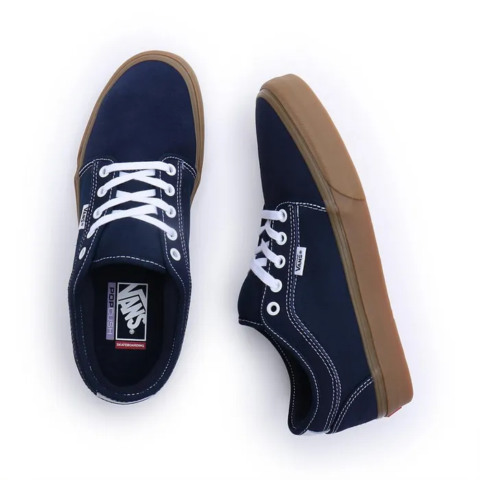 Vans Lowtop Shoes Men Skate Chukka Low Shoes Blue
