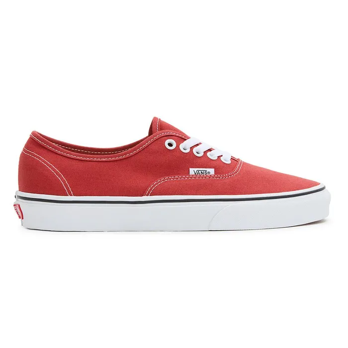 Vans Lowtop Shoes Women Color Theory Authentic Shoes Red