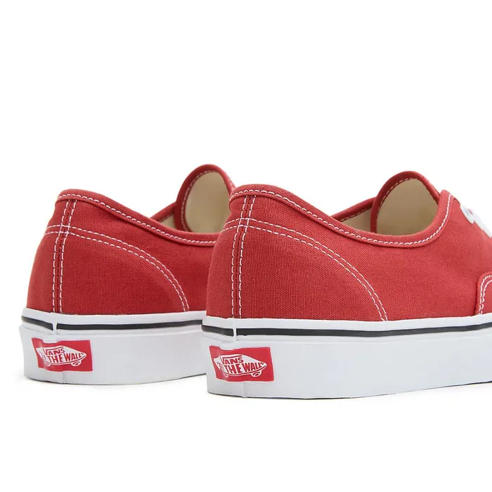 Vans Lowtop Shoes Women Color Theory Authentic Shoes Red