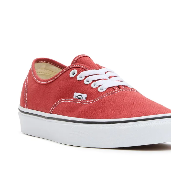 Vans Lowtop Shoes Women Color Theory Authentic Shoes Red