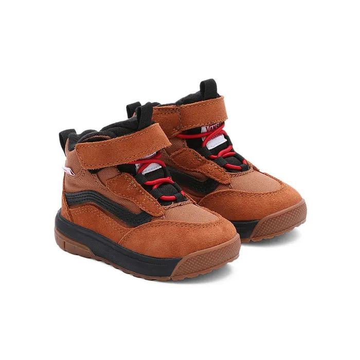 Vans MTE Shoes Kids Toddler UltraRange Hi Hook And Loop MTE1 Shoes 14 Years Black Brown