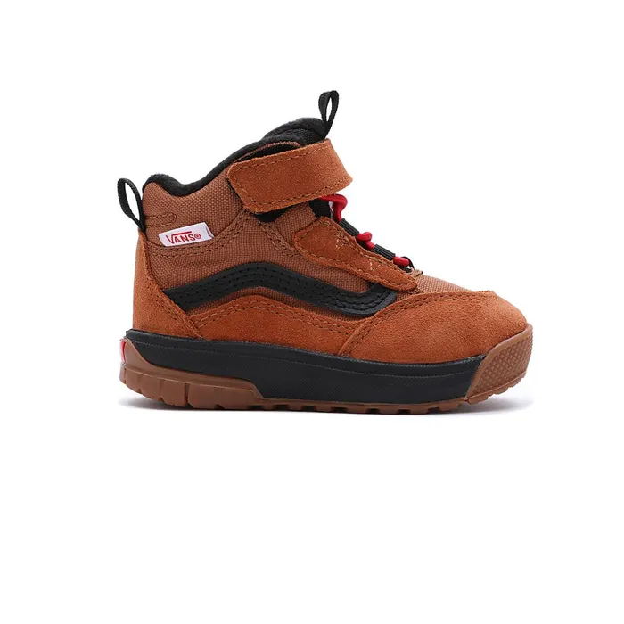 Vans MTE Shoes Kids Toddler UltraRange Hi Hook And Loop MTE1 Shoes 14 Years Black Brown