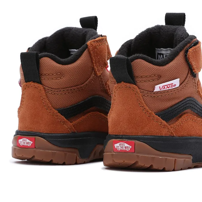 Vans MTE Shoes Kids Toddler UltraRange Hi Hook And Loop MTE1 Shoes 14 Years Black Brown