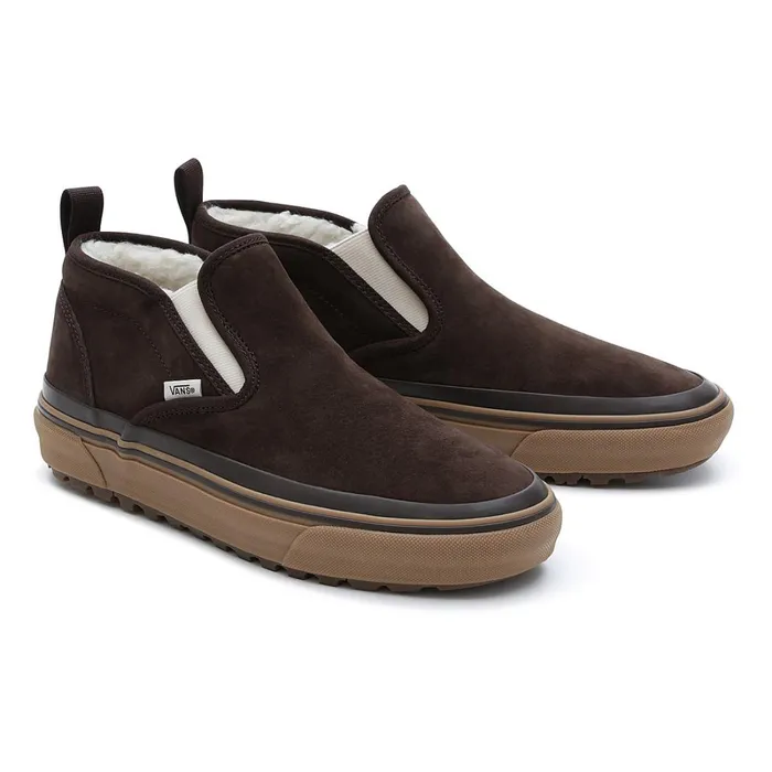 Vans MTE Shoes Men Mid Slip MTE1 Shoes Brown
