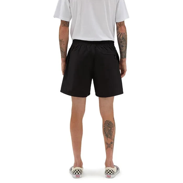 Vans Shorts and Boardshorts Men Primary Solid Elastic Boardshorts Black