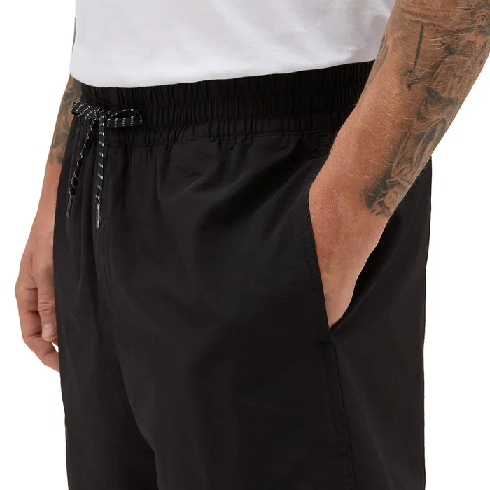 Vans Shorts and Boardshorts Men Primary Solid Elastic Boardshorts Black