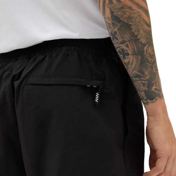 Vans Shorts and Boardshorts Men Primary Solid Elastic Boardshorts Black