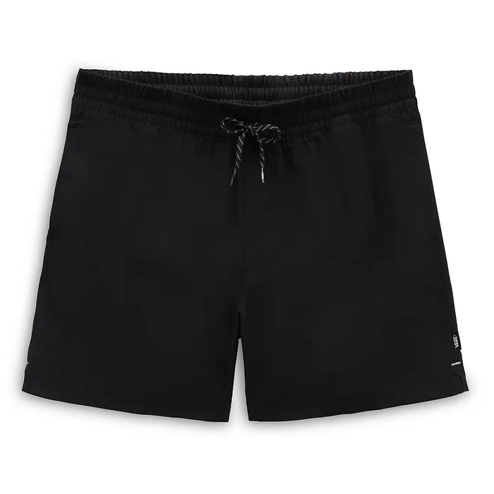 Vans Shorts and Boardshorts Men Primary Solid Elastic Boardshorts Black
