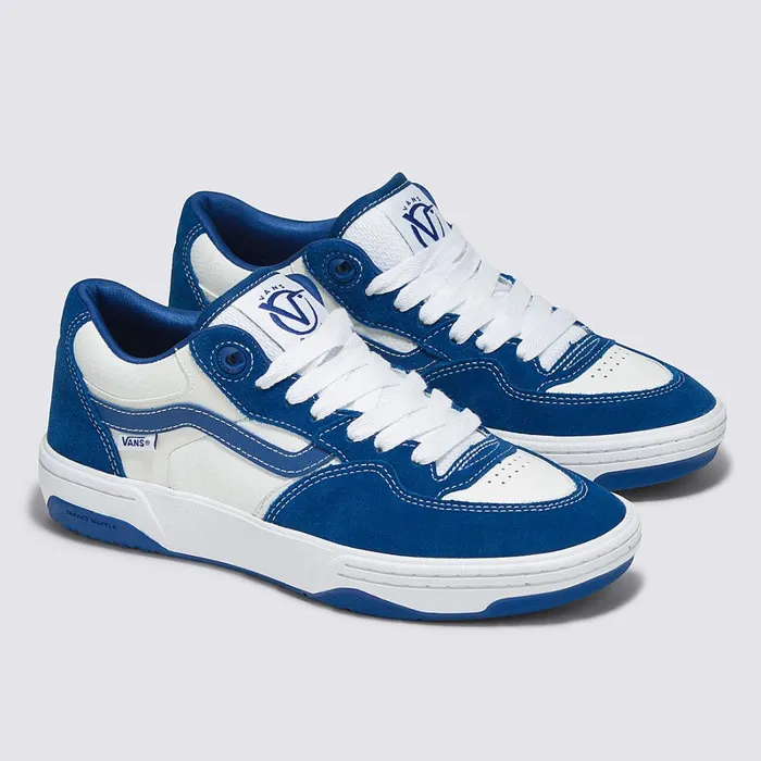 Vans Skate Shoes Women Rowan 2 Shoes Blue White