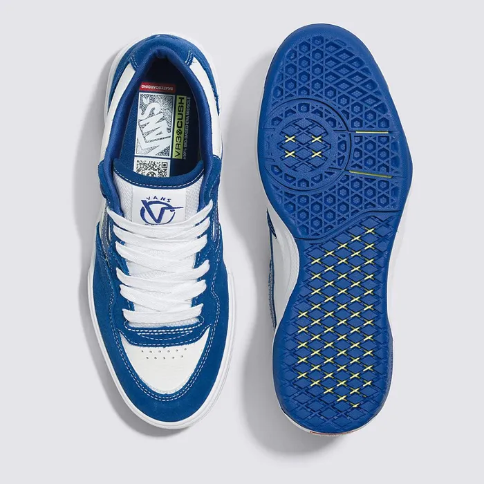 Vans Skate Shoes Women Rowan 2 Shoes Blue White