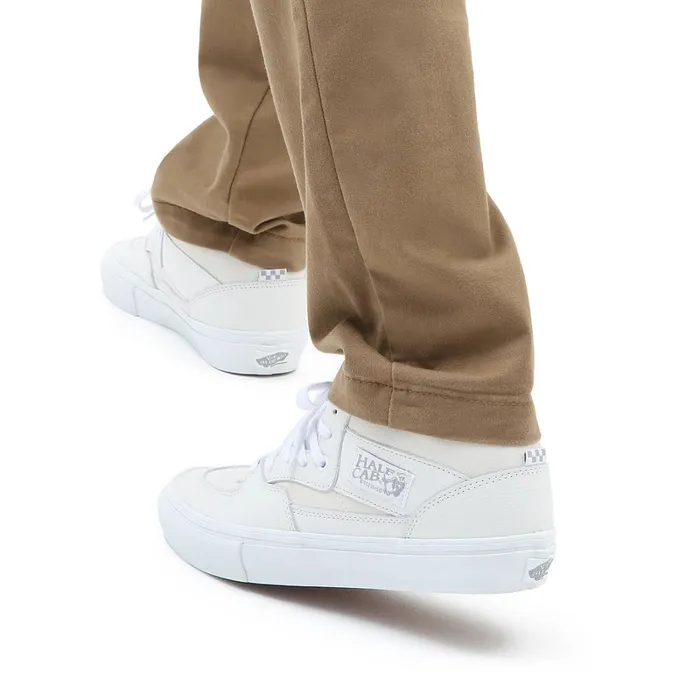 Vans Skate Shoes Women Skate Half Cab Shoes White