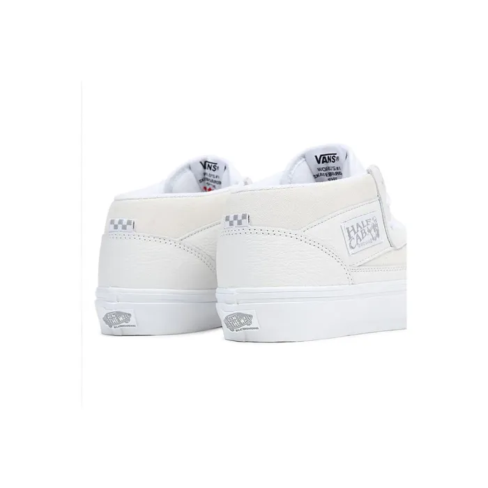 Vans Skate Shoes Women Skate Half Cab Shoes White