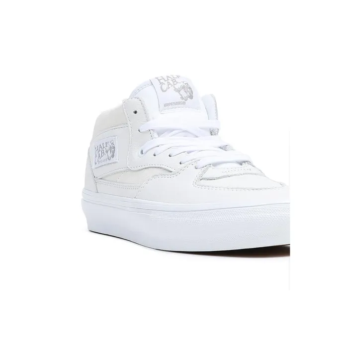 Vans Skate Shoes Women Skate Half Cab Shoes White