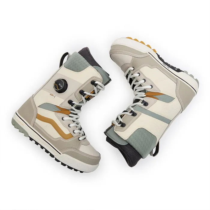 Vans Snowboard Boots Men Invado Pro X Darrell Mathes Snowboard Boots Beige