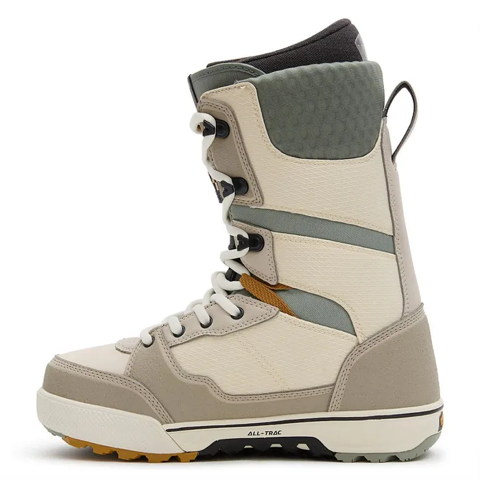 Vans Snowboard Boots Men Invado Pro X Darrell Mathes Snowboard Boots Beige