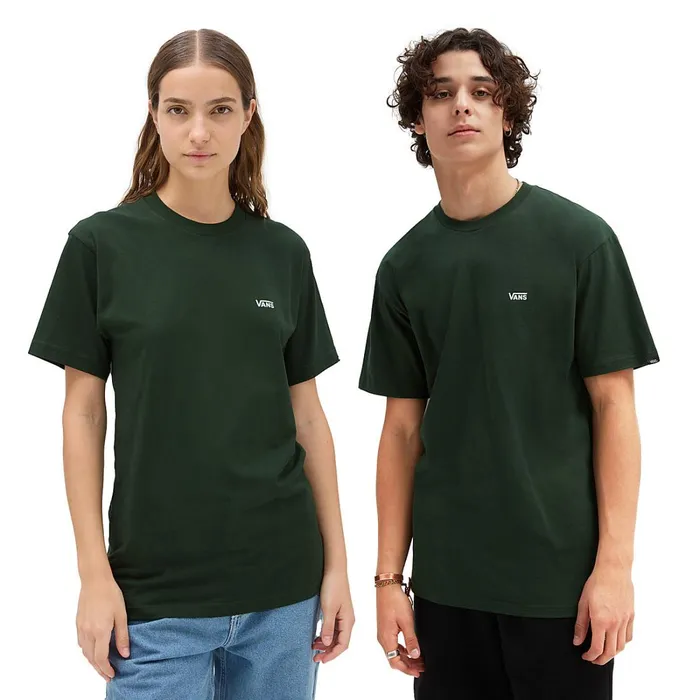 Vans Tshirts and Tanks Men Left Chest Logo TShirt Green