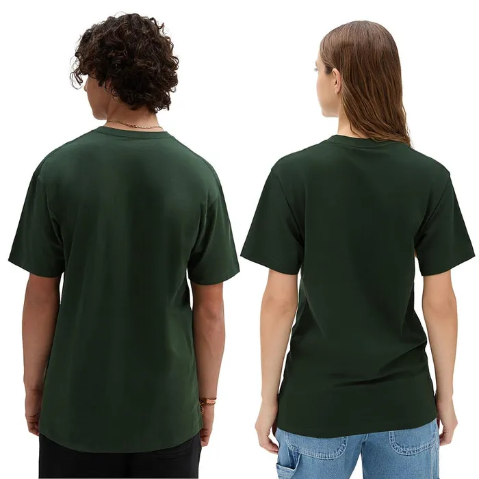 Vans Tshirts and Tanks Men Left Chest Logo TShirt Green