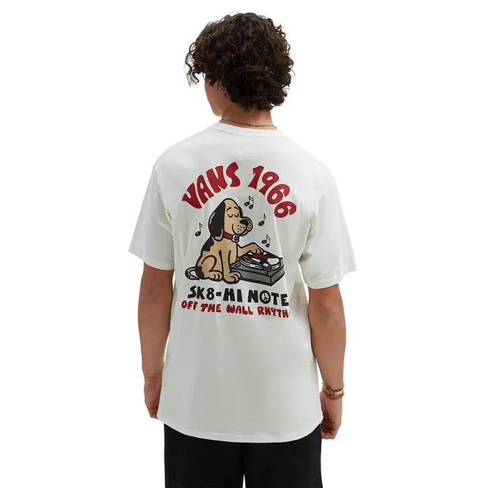 Vans Tshirts and Tanks Men Rhythm Pup TShirt White