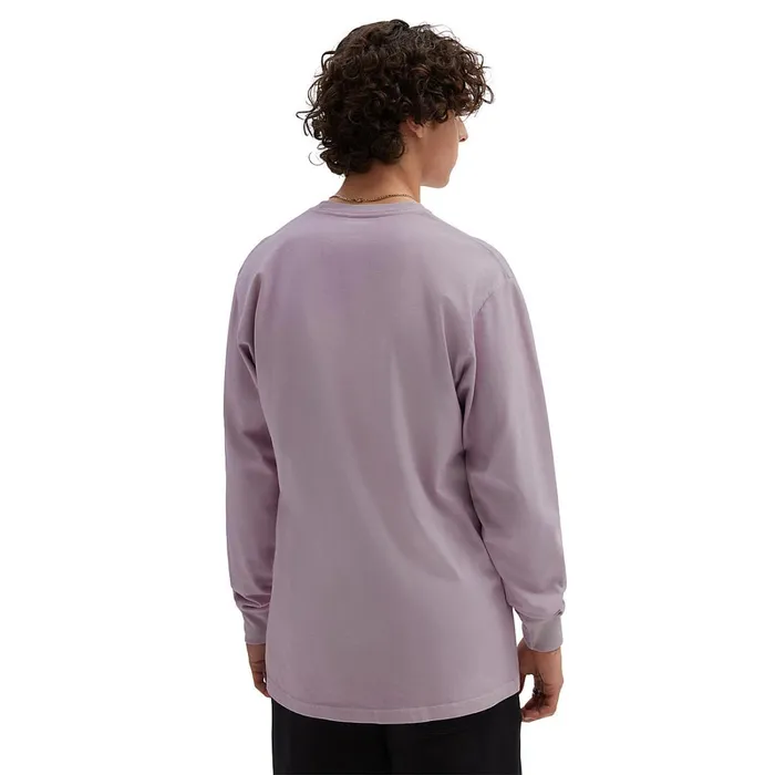 Vans Tshirts and Tanks Men Surf Doggo Long Sleeve TShirt Purple