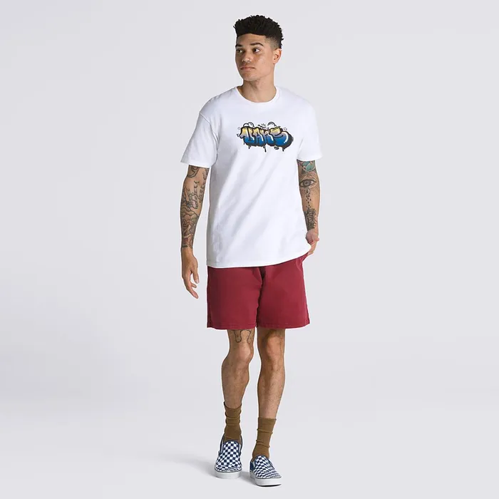Vans Tshirts and Tanks Men Tagged TShirt White