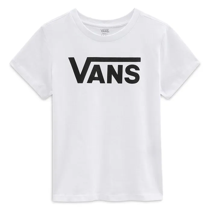 Vans Tshirts and Tops Women Flying V Crew Tee White
