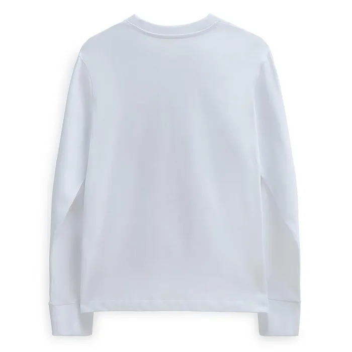 Vans Tshirts and Tops Women Thorned Boyfriend Long Sleeve TShirt White