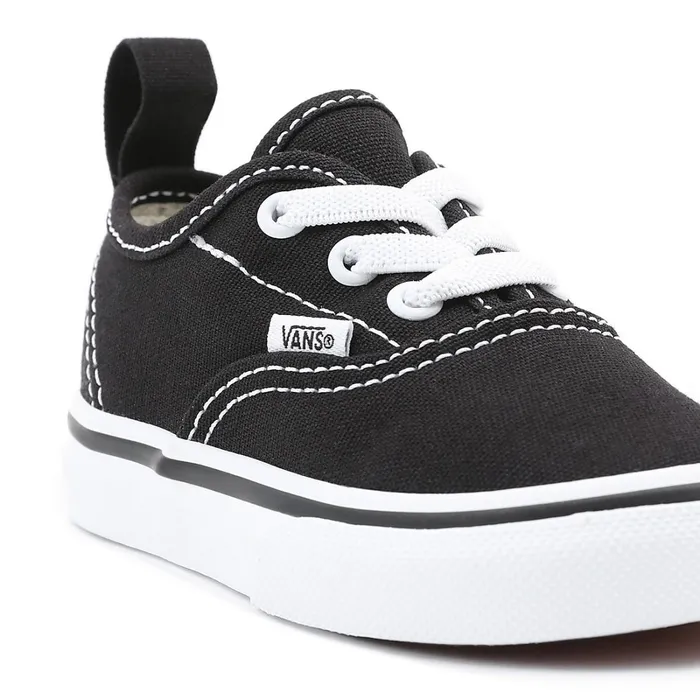 Vans Toddler Shoes 14 Years Kids Toddler Authentic Elastic Lace Shoes 14 Years Black