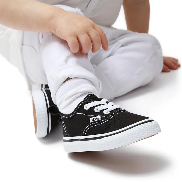 Vans Toddler Shoes 14 Years Kids Toddler Authentic Elastic Lace Shoes 14 Years Black