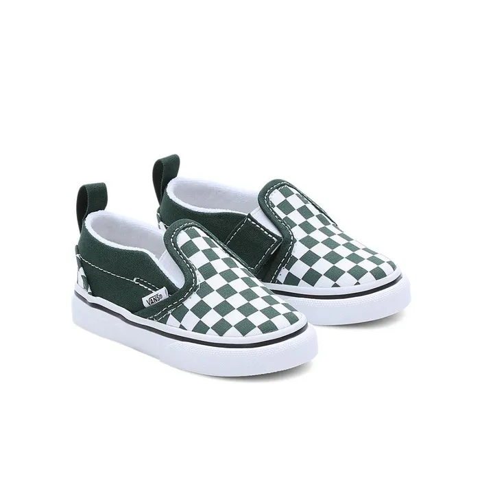 Vans Toddler Shoes 14 Years Kids Toddler Checkerboard SlipOn Hook And Loop Shoes 14 Years Green Vans Toddler Shoes 14 Years Kids Toddler Checkerboard SlipOn Hook And Loop Shoes 14 Years Green