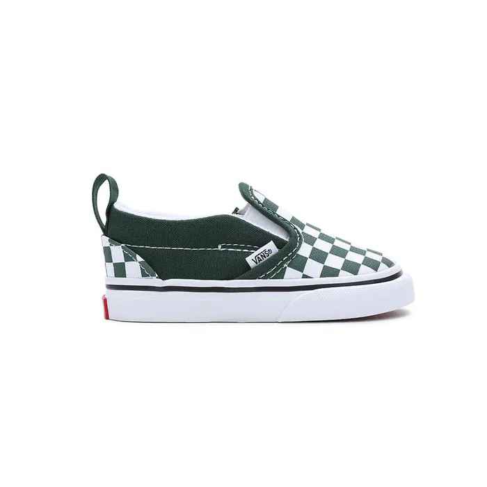Vans Toddler Shoes 14 Years Kids Toddler Checkerboard SlipOn Hook And Loop Shoes 14 Years Green