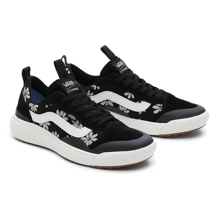 Vans Ultrarange Shoes Men UltraRange EXO SE Painted Floral Shoes Black