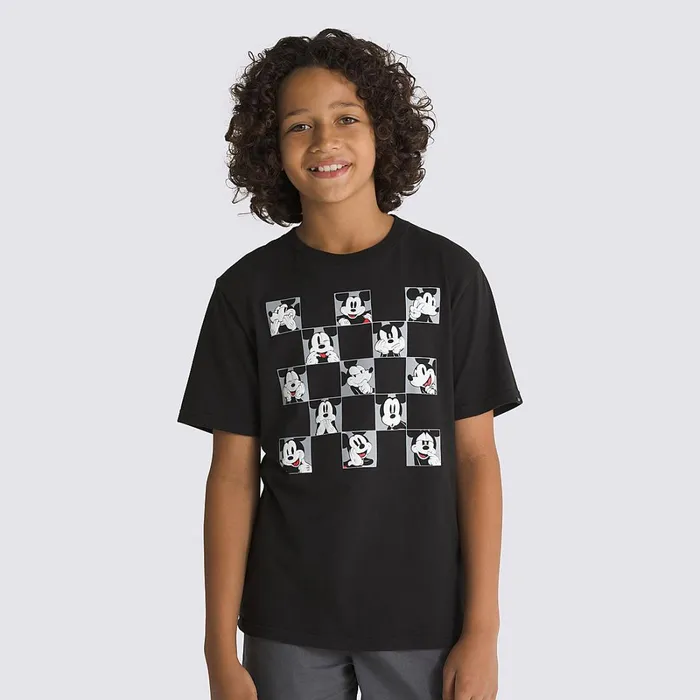 Vans View All Kids Disney X Snapshot TShirt 814 Years Black