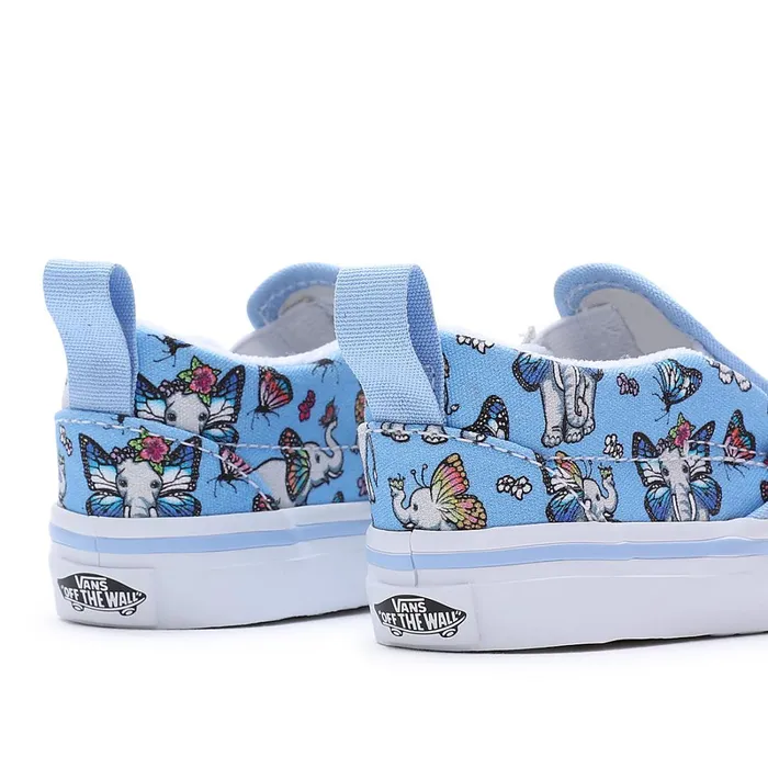 Vans View All Kids Toddler SlipOn Hook And Loop Shoes 14 Years Blue