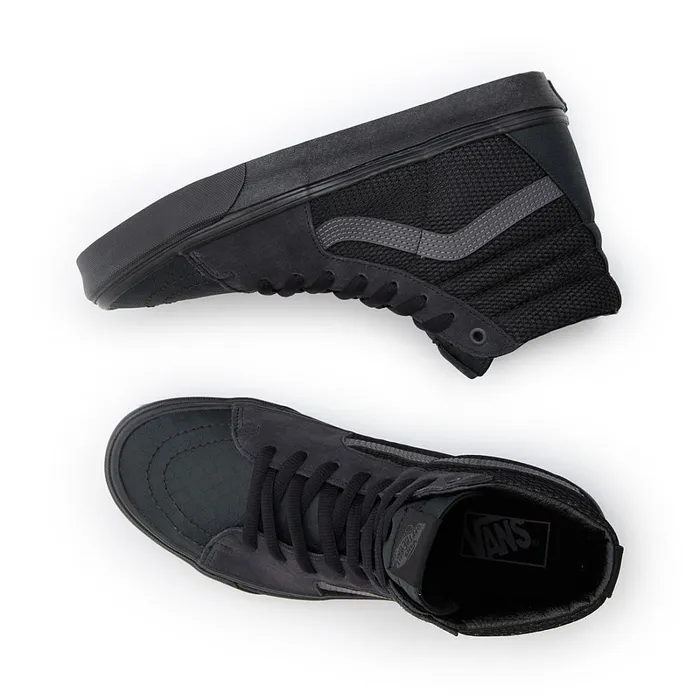 Vans View All Men Ballistic Mix Sk8Hi Shoes Black