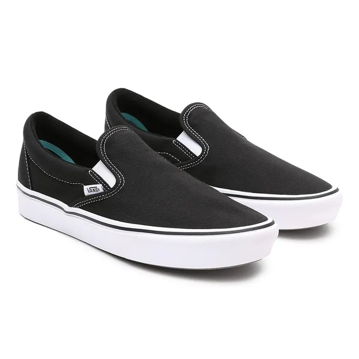Vans View All Men Classic ComfyCush SlipOn Shoes Black