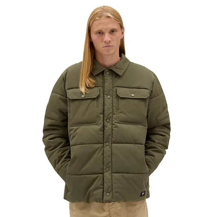 Vans View All Men Davis Puffer MTE1 Jacket Green