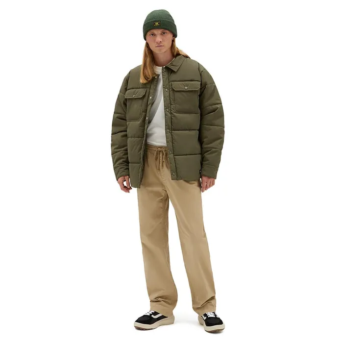 Vans View All Men Davis Puffer MTE1 Jacket Green