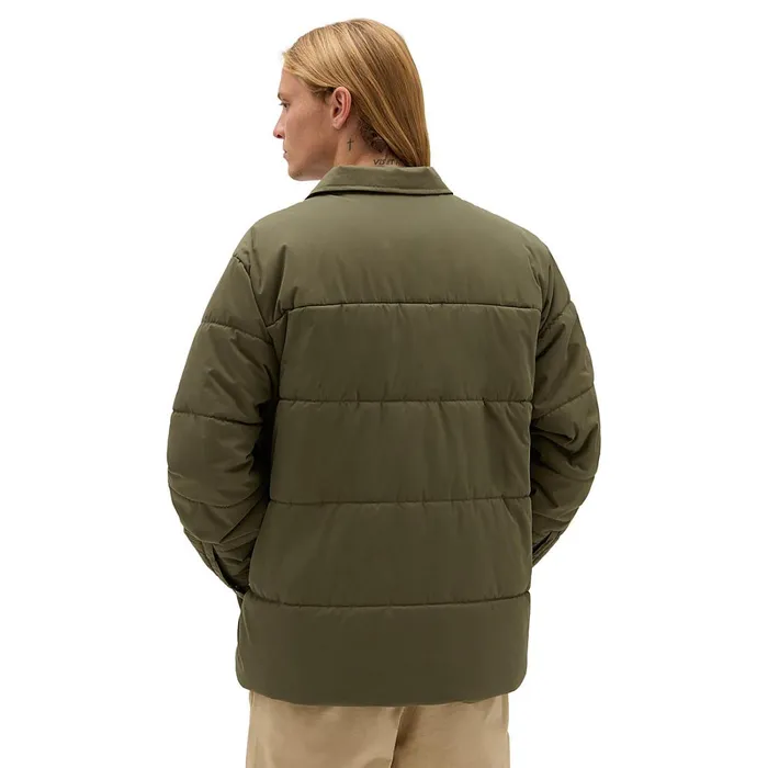 Vans View All Men Davis Puffer MTE1 Jacket Green