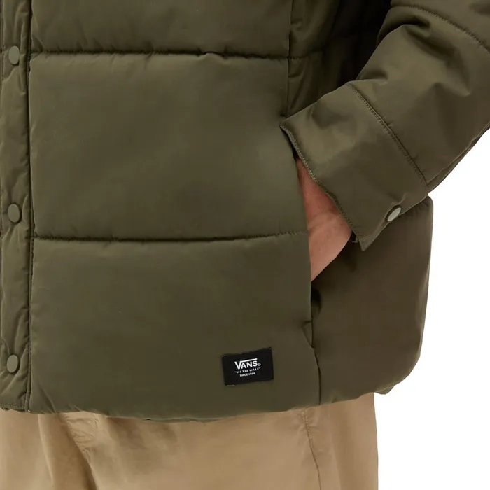 Vans View All Men Davis Puffer MTE1 Jacket Green