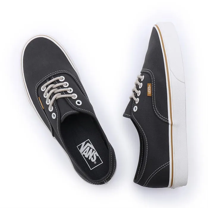 Vans View All Men Embroidered Check Authentic Shoes Black