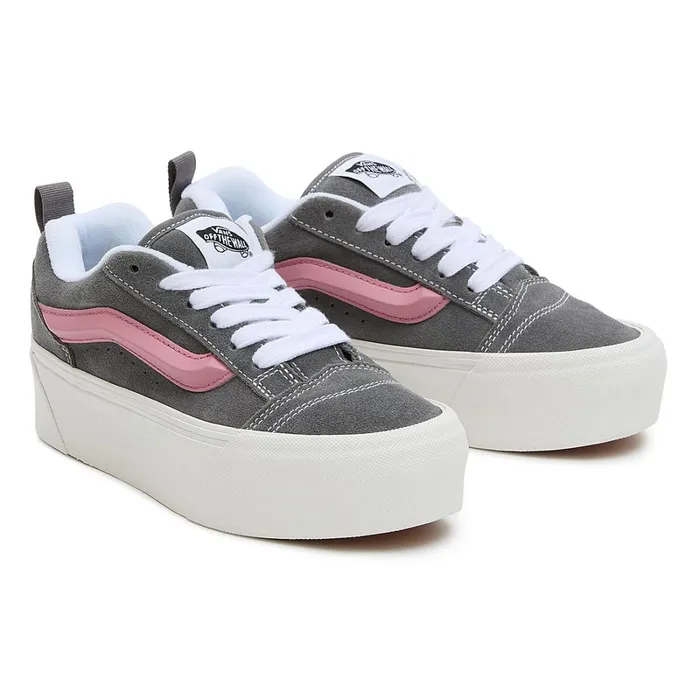 Vans View All Men Knu Stack Shoes Grey