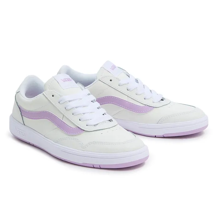 Vans View All Men Leather Cruze Too ComfyCush Shoes White