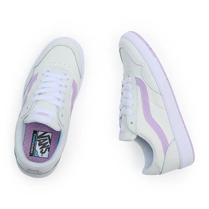 Vans View All Men Leather Cruze Too ComfyCush Shoes White