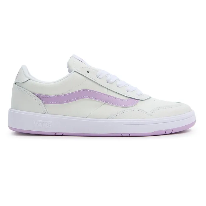 Vans View All Men Leather Cruze Too ComfyCush Shoes White