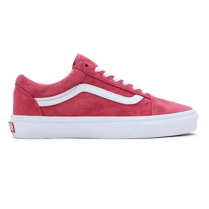Vans View All Men Pig Suede Old Skool Shoes Red